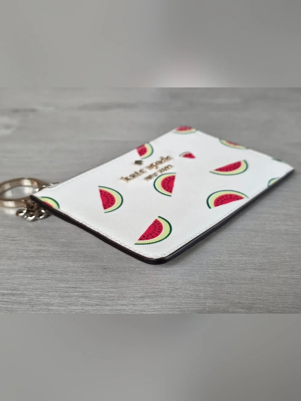 Kate Spade New York Watermelon Cardholder Keychain